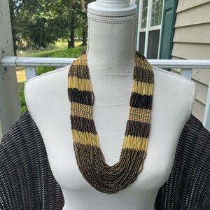 HALF PRICE SALE STATEMENT NECKLACE, GIFT FOR HER , AFRICAN NECKLACE